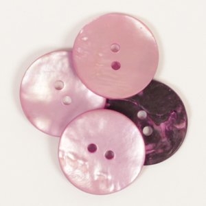 DROPS knoop Rond(roze),20mm,nr.608