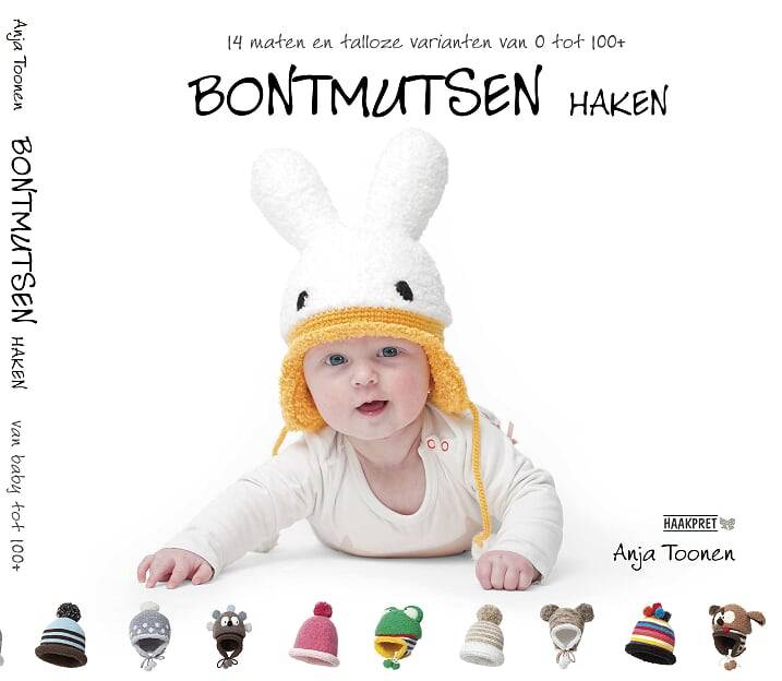 Bontmutsen haken - Anja Toonen | Het Wolhuis Bontmutsen haken - Anja Toonen