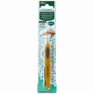 Clover Soft Touch Haaknaald - 0,5mm