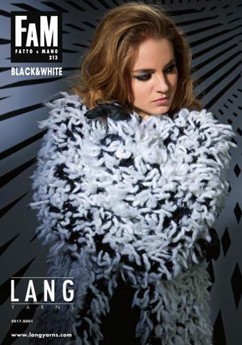 Lang Yarns Fatto a Mano 213 Black en White | Het Wolhuis Lang Yarns Fatto a Mano 213 Black & White
