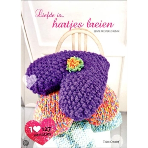 Liefde is... hartjes breien - Bente Presterud Rovik