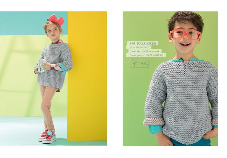 Phildar nr.645 Kinderen | Het Wolhuis Phildar Mini-catalogus nr.645 Kinderen