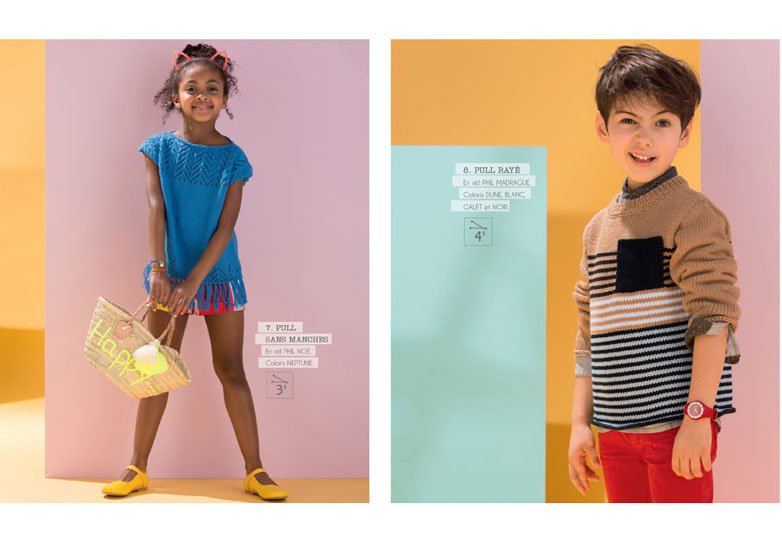 Phildar nr.645 Kinderen | Het Wolhuis Phildar Mini-catalogus nr.645 Kinderen