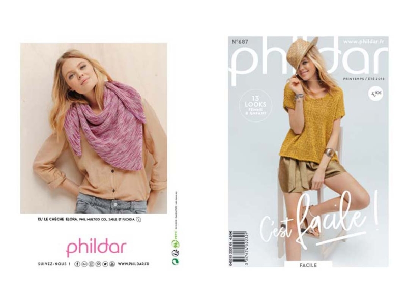 Phildar Mini-catalogus nr.687 Dames