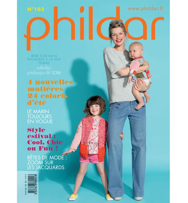 Phildar nr.103 Familie Lente/zomer 2014