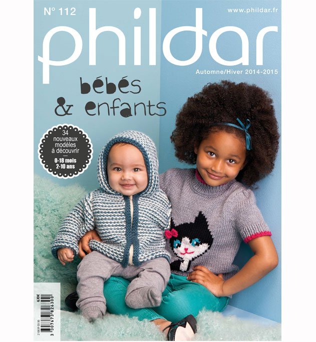 Phildar nr.112 Baby en Kinderen Herfst-winter 2014-2015