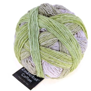 Schoppel Wolle Zauberball Cotton-2341 Junges Gemuse