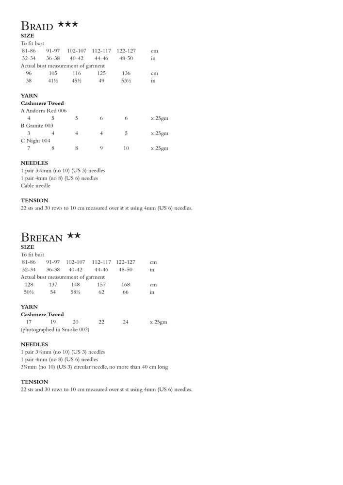 Rowan Cashmere Tweed-Boek | Het Wolhuis Rowan Cashmere Tweed boek