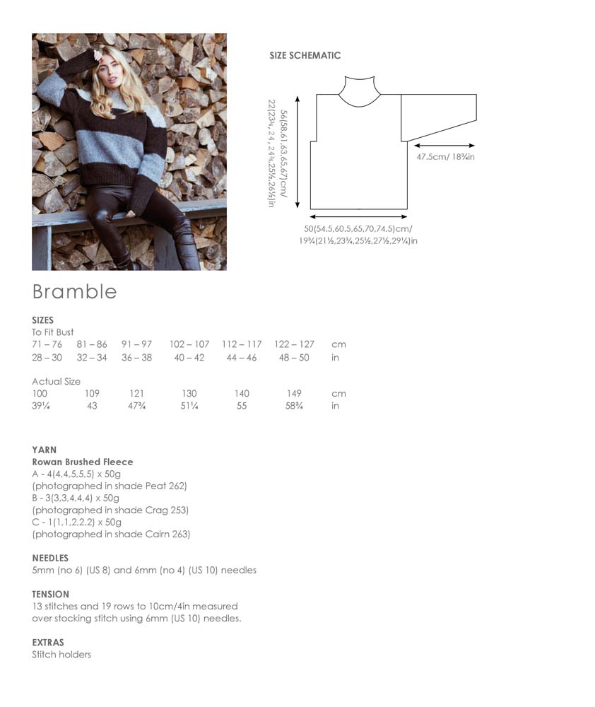Rowan Essential Knits Sweaters | Het Wolhuis Bramble - Rowan Essential Knits Sweaters