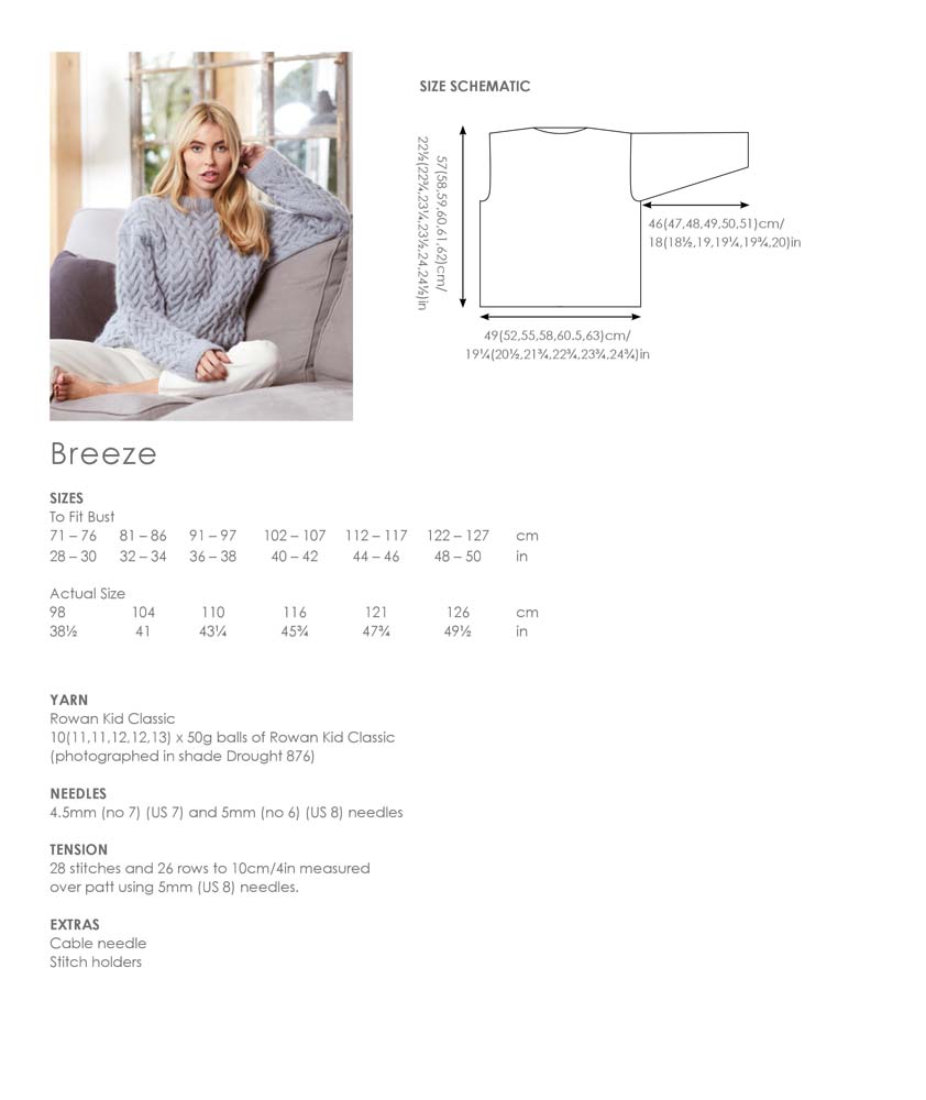 Rowan Essential Knits Sweaters | Het Wolhuis Breeze - Rowan Essential Knits Sweaters