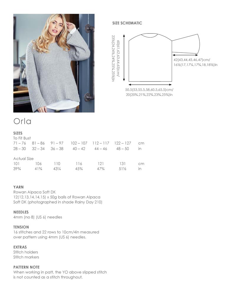 Rowan Essential Knits Sweaters | Het Wolhuis Orla - Rowan Essential Knits Sweaters