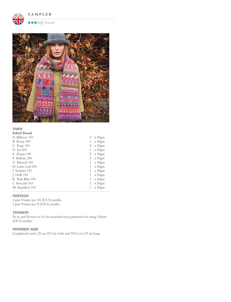 Rowan Winter Vintage by Kaffe Fasset | Het Wolhuis Sampler - Rowan Winter Vintage by Kaffe Fasset