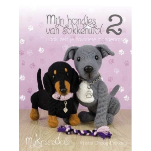Mijn hondjes van sokkenwol 2 - Kirstel Droog-Dekkers