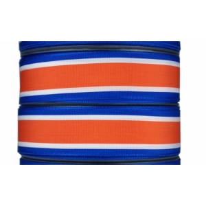 Lint blauw oranje