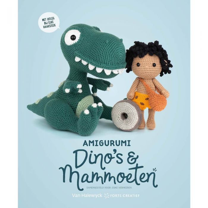 Amigurumi dino's en mammoeten - Joke Vermeiren | Het Wolhuis Amigurumi dino's en mammoeten - Joke Vermeiren