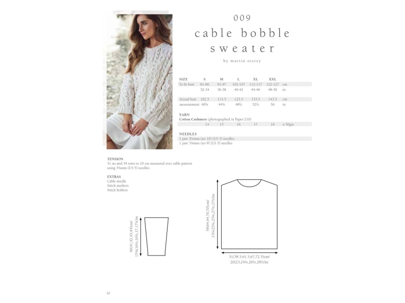 Rowan Mode Collection no.2 - Cable Bobble Sweater