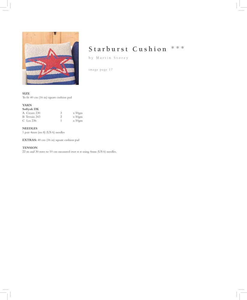 Rowan Cape Bay | Het Wolhuis Rowan Cape Bay - Starburst Cushion