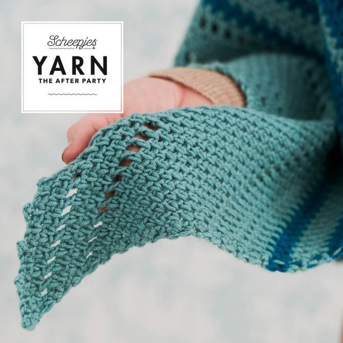 Scheepjes Yarn The After Party No.92 Away Day Shawl | Het Wolhuis Yarn The After Party No.92 Away Day Shawl