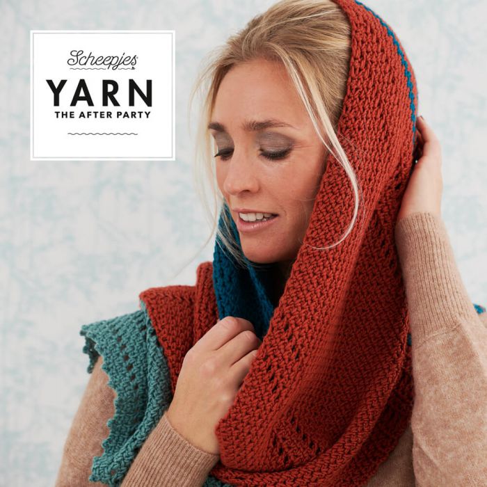 Scheepjes Yarn The After Party No.92 Away Day Shawl | Het Wolhuis Yarn The After Party No.92 Away Day Shawl