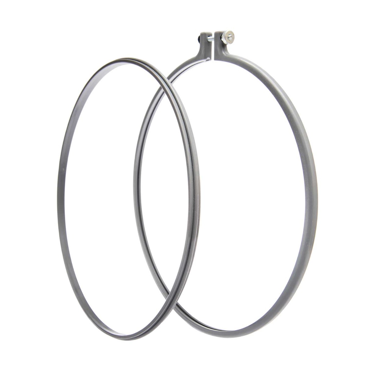 Rico Borduurring Kunststof 25,4cm - Grau - 35328.00.00 | Het Wolhuis Rico Borduurring Kunststof 25,4cm - Grau