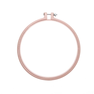 Rico Borduurring Kunststof 17,8cm - Puder