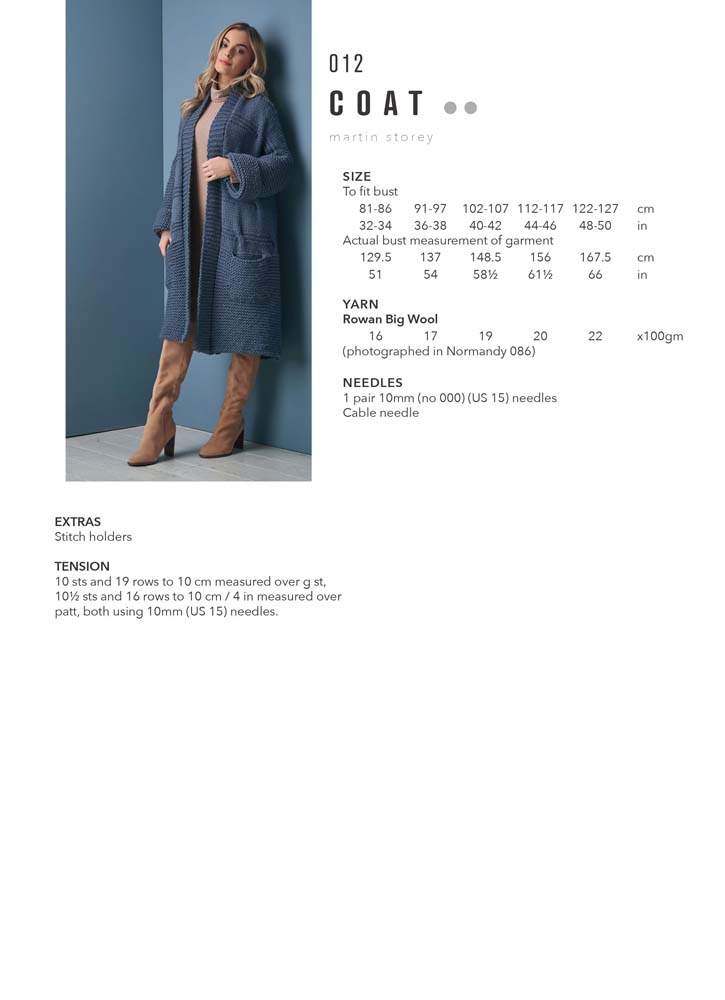 Rowan MODE Collection Three | Het Wolhuis Rowan MODE at Rowan – Collection Three - 012 Coat
