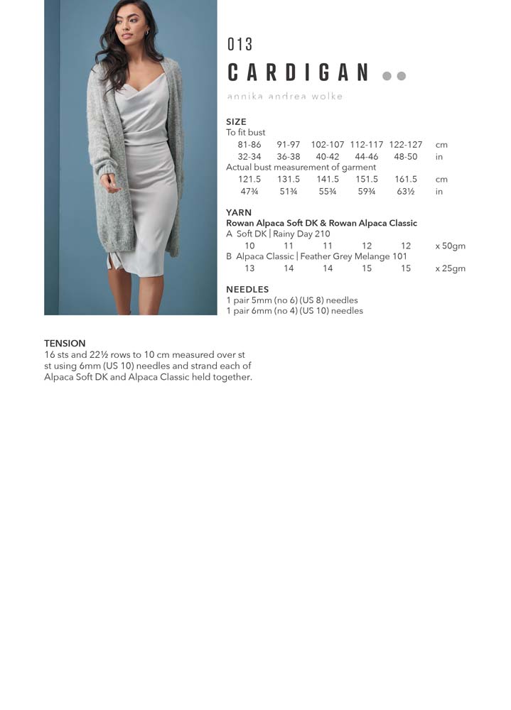 Rowan MODE Collection Three | Het Wolhuis Rowan MODE at Rowan – Collection Three - 013 Cardigan