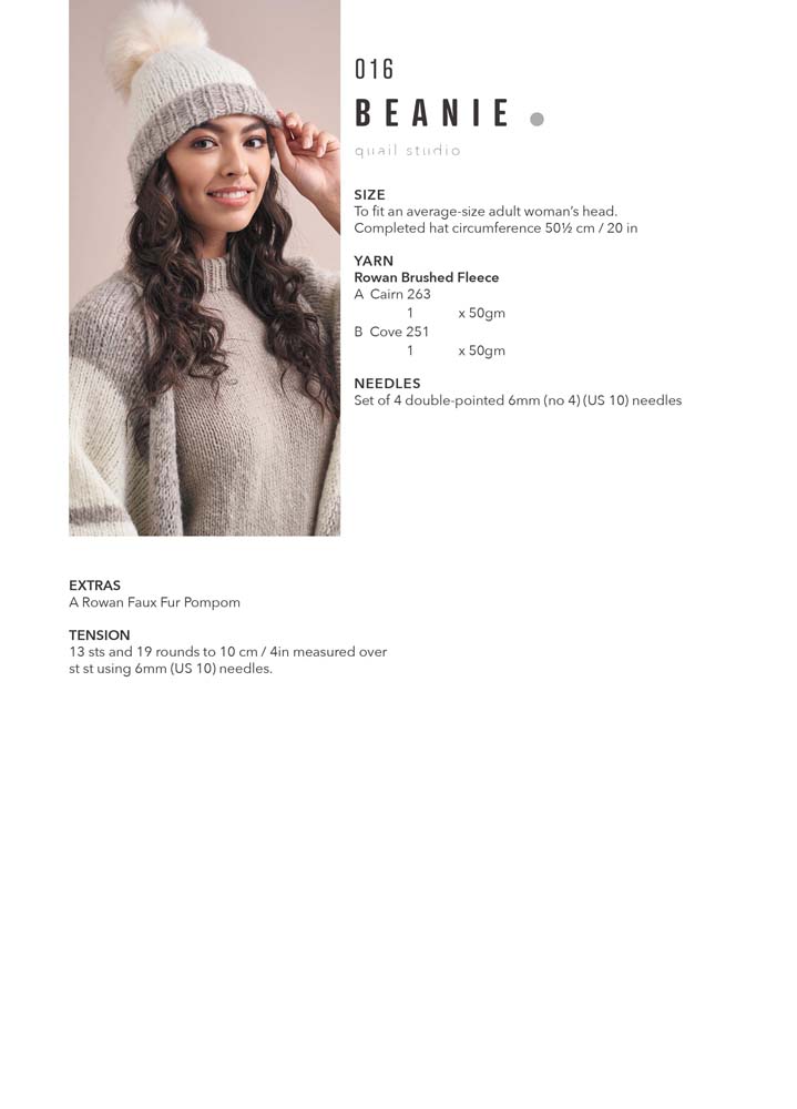 Rowan MODE Collection Three | Het Wolhuis Rowan MODE at Rowan – Collection Three - 016 Beanie