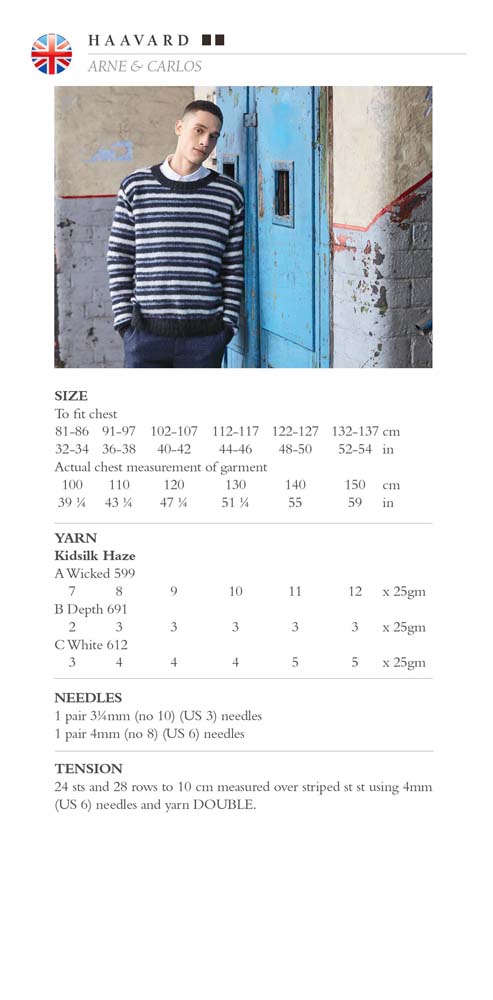 Rowan New Nordic Men`s Collection by Arne en Carlos | Het Wolhuis Rowan New Nordic Men`s Collection - by Arne en Carlos - Haavard