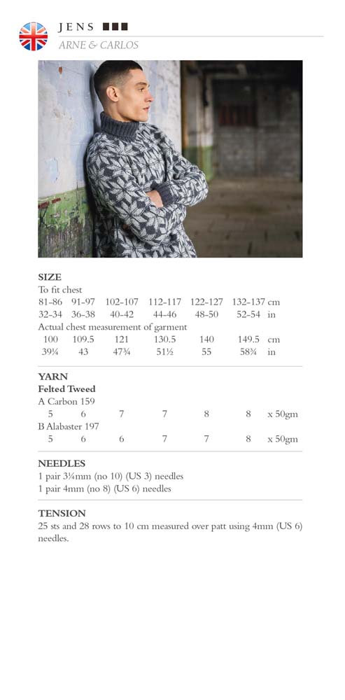 Rowan New Nordic Men`s Collection by Arne en Carlos | Het Wolhuis Rowan New Nordic Men`s Collection - by Arne en Carlos - Jens