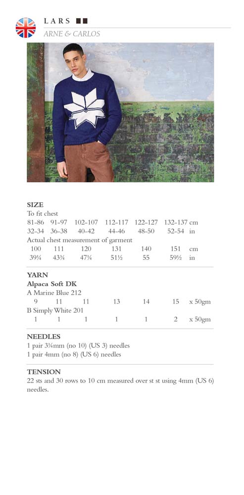Rowan New Nordic Men`s Collection by Arne en Carlos | Het Wolhuis Rowan New Nordic Men`s Collection - by Arne en Carlos - Lars