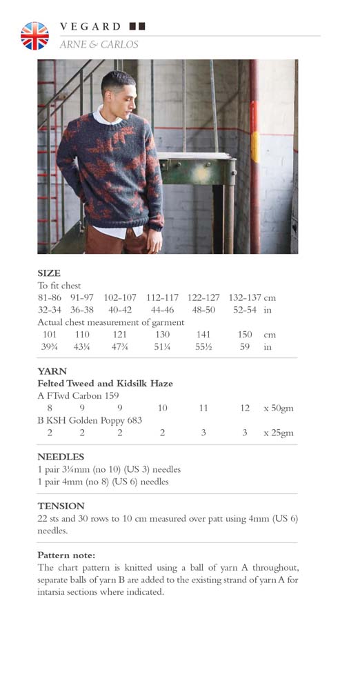 Rowan New Nordic Men`s Collection by Arne en Carlos | Het Wolhuis Rowan New Nordic Men`s Collection - by Arne en Carlos - Vegard