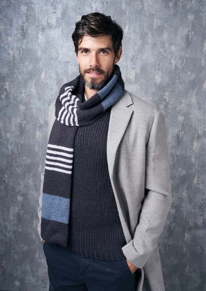 Rowan Modern Men Knits by Jen Geigley | Het Wolhuis Rowan Modern Men Knits - Rivet