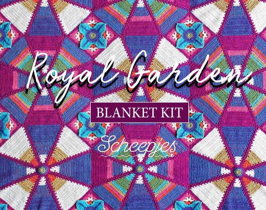 Scheepjes Royal Garden Blanket Kit