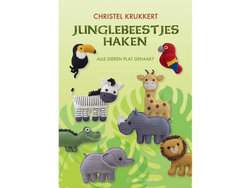 Junglebeestjes haken - Christel Krukkert