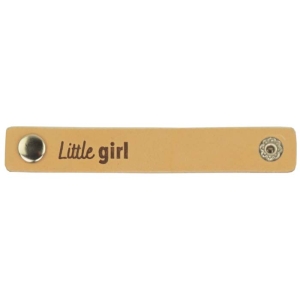 Durable Leren Label - Little Girl 10 x 1,5 cm-020.1197-001 | Het Wolhuis