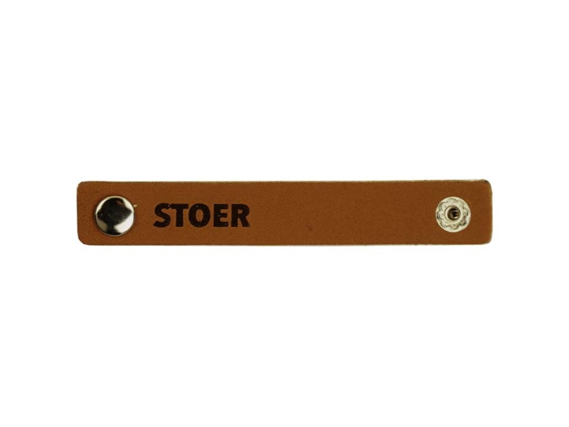 Durable Leren Label - Stoer 10x1,5 cm-020.1202-004