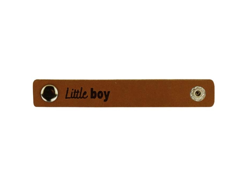 Durable Leren Label - Little Boy 10 x 1,5 cm-020.1196-004