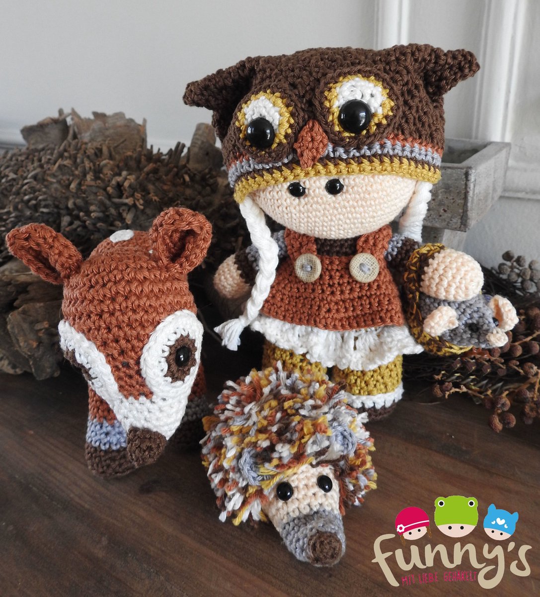 Funny Owl set | Het Wolhuis Funny Owl set