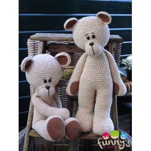 Funny XXL Funny Bear Basic Linnen (zittend of staand) | Het Wolhuis