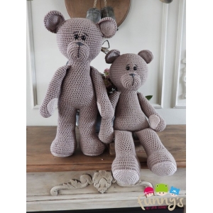Funny XXL Funny Bear Basic Taupe (zittend of staand)