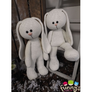 Funny XXL Funny Bunny Basic Ivoor (zittend of staand)