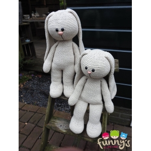 Funny XXL Funny Bunny Basic Linnen (zittend of staand) | Het Wolhuis