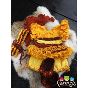 Funny XXL Funny kledingset Gypsy Girl Honey