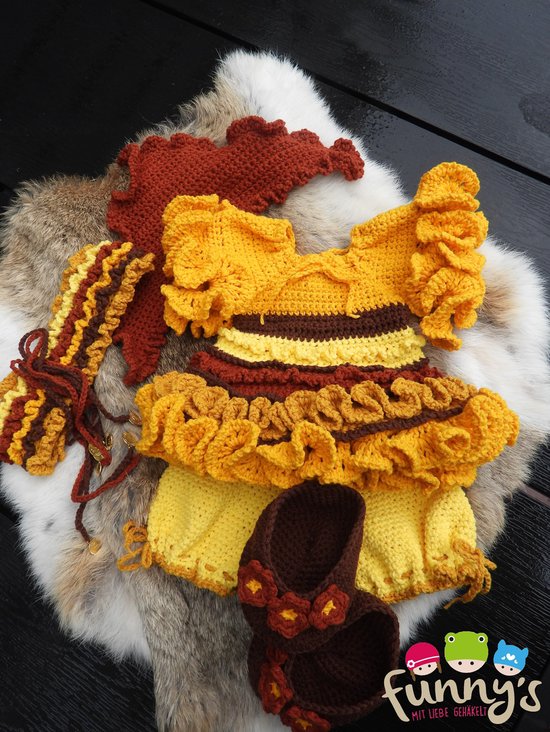 Funny XXL Funny kledingset Gypsy Girl Honey | Het Wolhuis Funny XXL Funny kledingset Gypsy Girl Honey