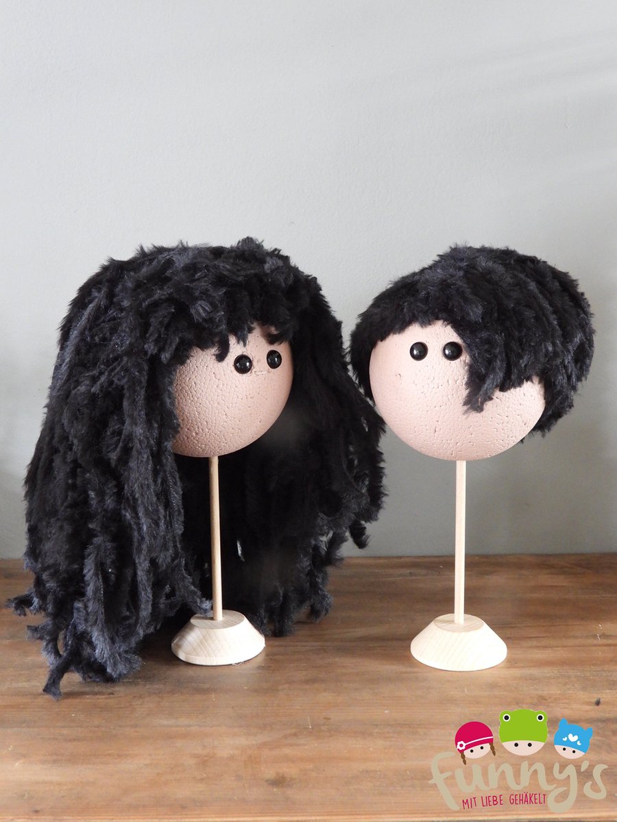 Funny XXL Funny pruiken set zwart | Het Wolhuis Funny XXL Funny pruiken set zwart | Het Wolhuis