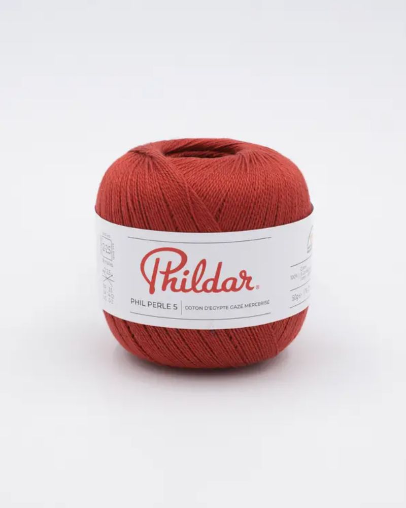 Phildar Phil Perle 5 | Het Wolhuis Phildar Perle 5-Acajou