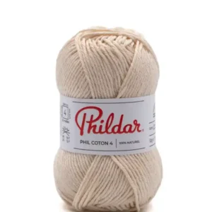 Phildar Phil Coton 4-Ecru | Het Wolhuis