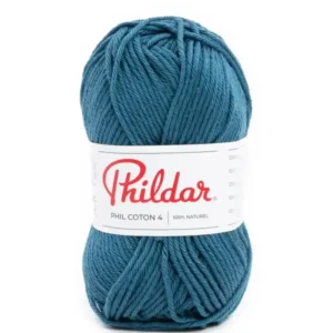 Phildar Phil Coton 4-Prusse | Het Wolhuis