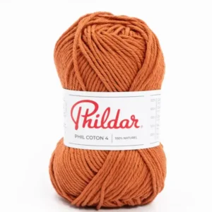 Phildar Phil Coton 4-Terracotta | Het Wolhuis